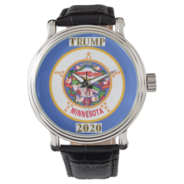 TRUMP 2020 MINNESOTA WATCH ARMBANDSUR (Framsida)