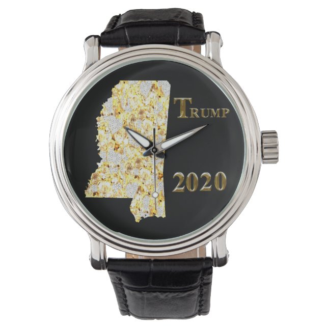 TRUMP 2020 MISSISSIPPI WATCH ARMBANDSUR (Framsida)