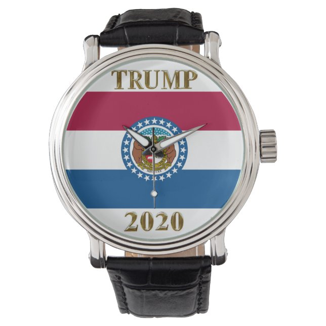 TRUMP 2020 MISSOURI WATCH ARMBANDSUR (Framsida)