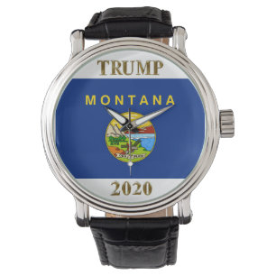 TRUMP 2020 MONTANA WATCH ARMBANDSUR