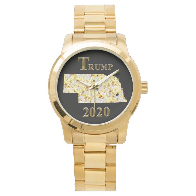 TRUMP 2020 NEBRASKA WATCH ARMBANDSUR (Framsida)