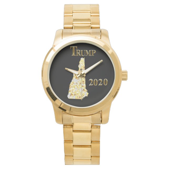 TRUMP 2020 NEW HAMPSHIRE WATCH ARMBANDSUR (Framsida)