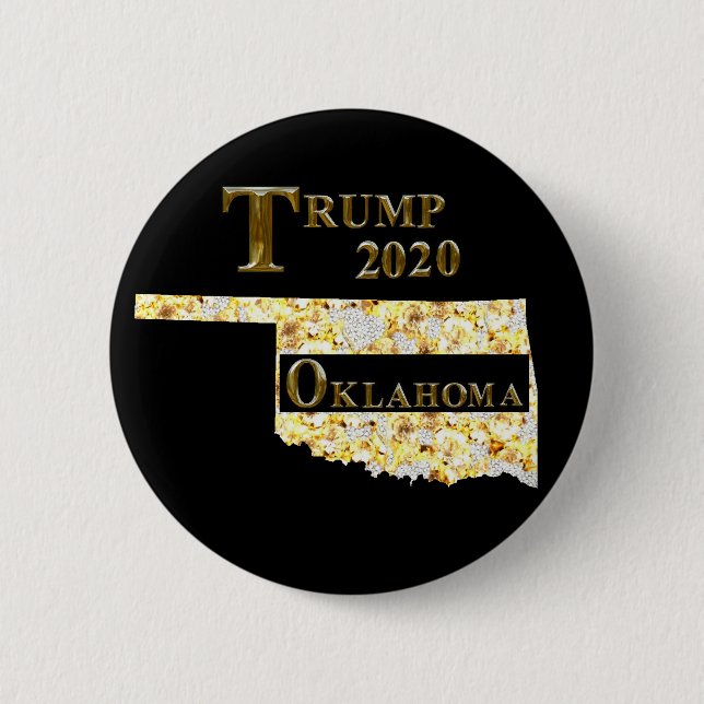 TRUMP 2020 OKLAHOMA KNAPP (Framsida)