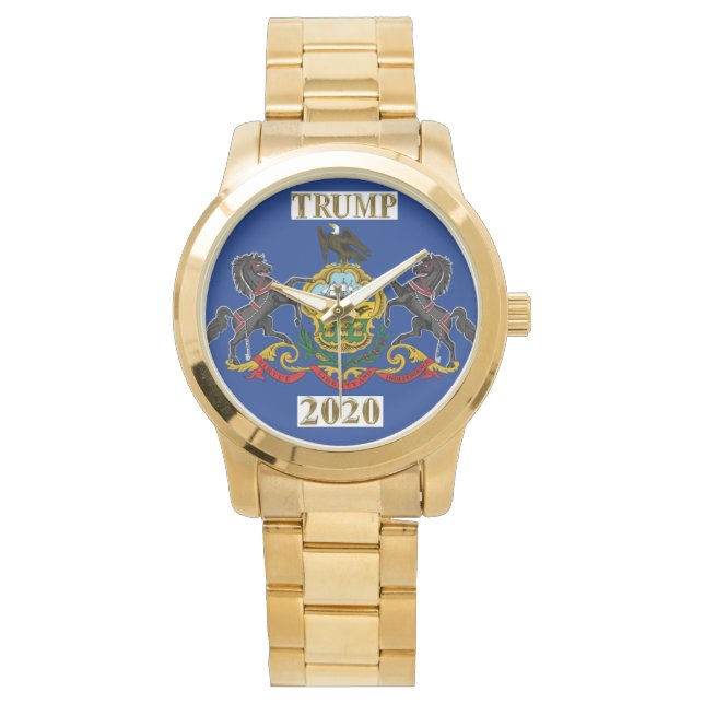 TRUMP 2020 PENNSYLVANIA WATCH ARMBANDSUR (Framsida)