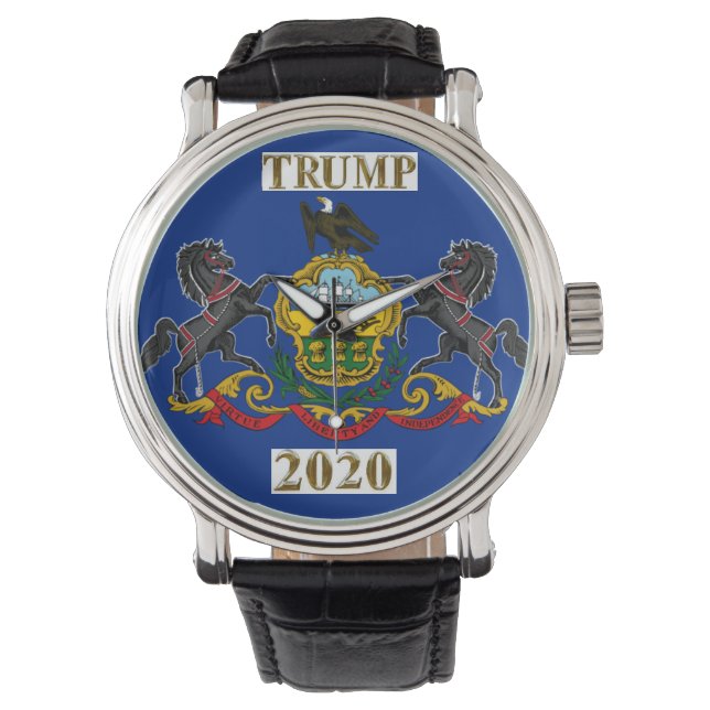 TRUMP 2020 PENNSYLVANIA WATCH ARMBANDSUR (Framsida)
