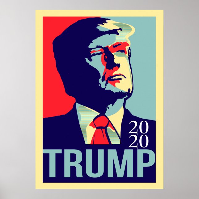 Trump 2020 poster (Framsidan)