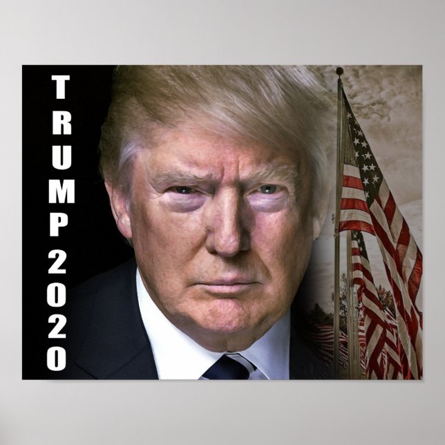 TRUMP 2020 POSTER (Framsidan)