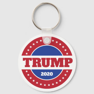 Trump 2020 Red White and Blue Nyckelring