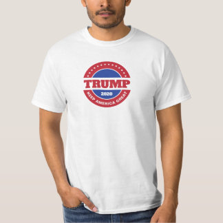 Trump 2020 Red White & Blue T Shirt