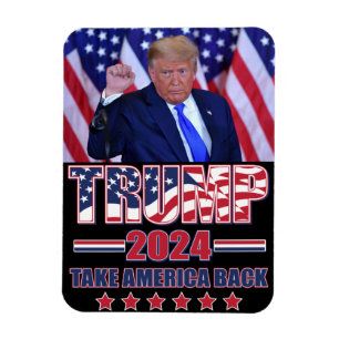 Trump 2020 Ta Amerika tillbaka Magnet