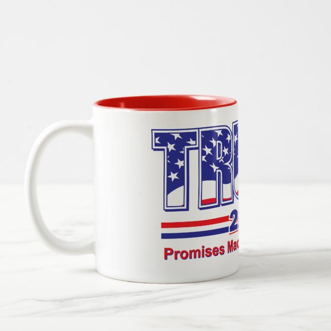 TRUMP 2020 Två-Tonad MUGG (Vänster)