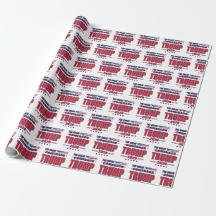 Trump 2020 Underbar American Comeback Presentpapper