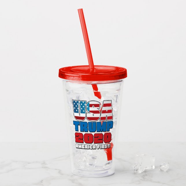 Trump 2020 USA Take Away Mugg (Framsida Ice)