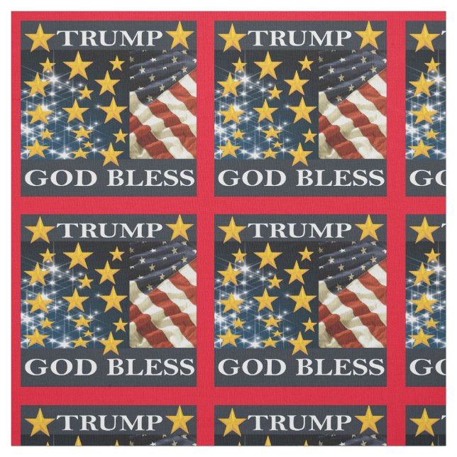 TRUMP 2020 VÄLSIGNA DIG TYG (Provkarta)