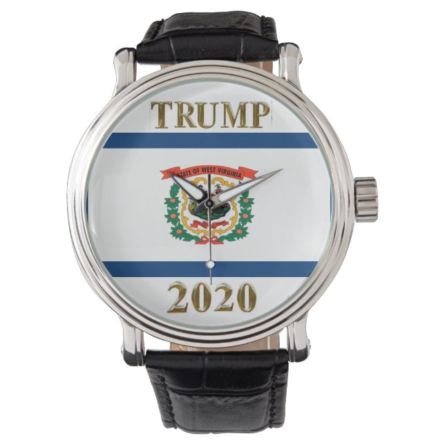 TRUMP 2020 VÄSTER VIRGINIA WATCH ARMBANDSUR (Framsida)