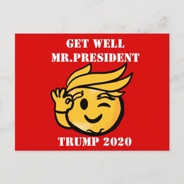 TRUMP 2020 VYKORT (Framsida)