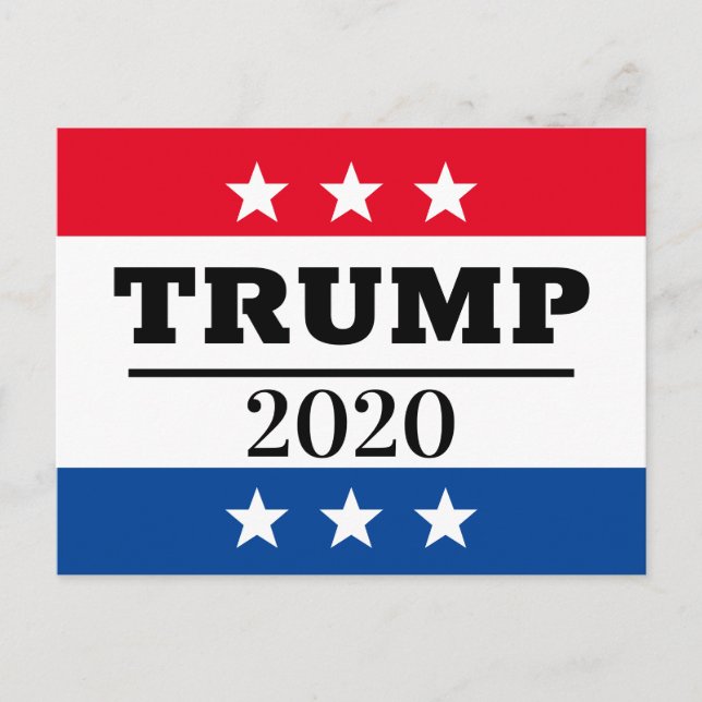 TRUMP 2020 VYKORT (Framsida)