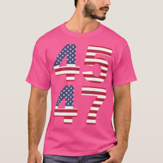 Trump 2024 45 47 Republican Manar Women Gift T Shirt