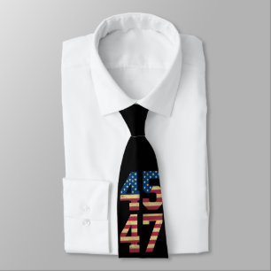 Trump 2024 45 47 Vintage Amerikansk Flagga Retro 4 Slips