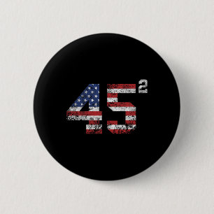 Trump 2024 45 Squared Second Term Usa Vintage Knapp