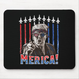 Trump 2024 4:e juli Patriotic American Flagga Mer Musmatta