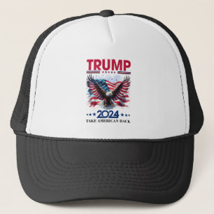 Trump 2024 American Eagle Keps