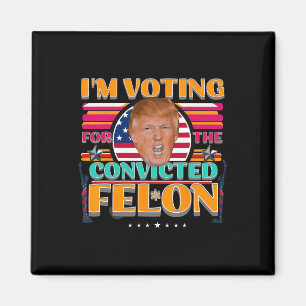 Trump 2024 American Elections Voting ConVicted Fic Magnet