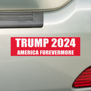 TRUMP 2024 - AMERIKA FRÄMMANDE BILDEKAL