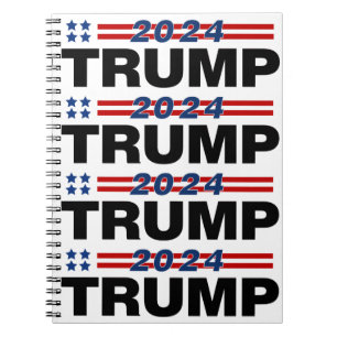 Trump 2024 anteckningsbok