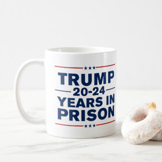 Trump 2024 år i fängelset låser upp antitrumpursen kaffemugg