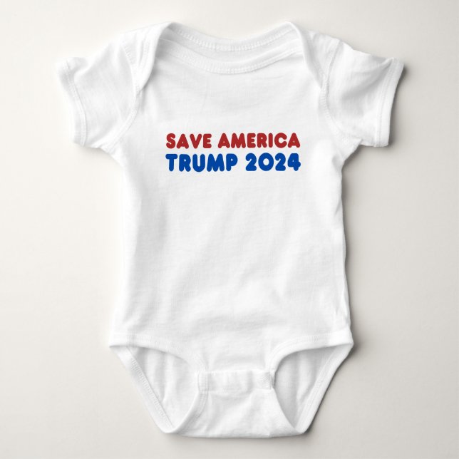 TRUMP 2024 BABY T SHIRT (Framsida)
