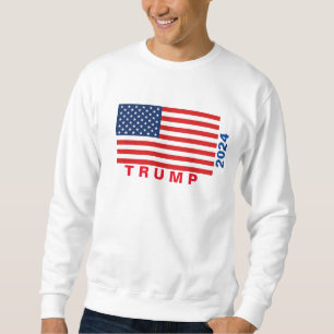 TRUMP 2024 Basic Sweatshirt (vit)