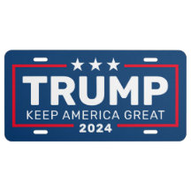 Trump 2024 Behålla America Underbar - blue red