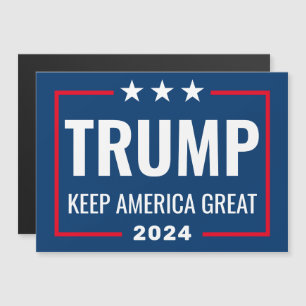 Trump 2024 Behålla America Underbar - blue red Mag