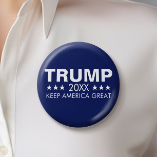 Trump 2024 Behålla America Underbar Knapp