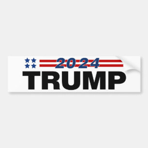 Trump 2024 bildekal