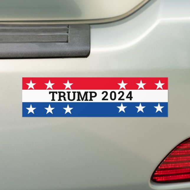 Trump 2024 bildekal (På Bil)