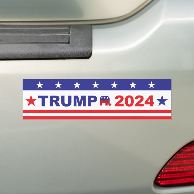 TRUMP 2024 BILDEKAL (På Bil)