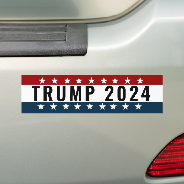 Trump 2024 bildekal (På Bil)