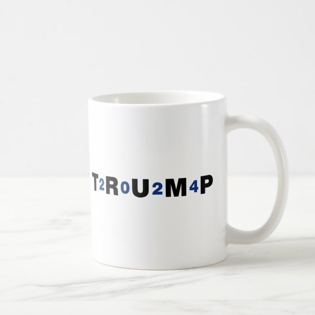 Trump 2024 Blue Kaffemugg (Höger)