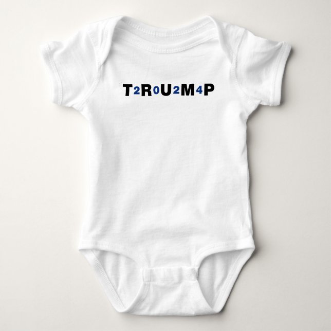 Trump 2024 Blue T Shirt (Framsida)