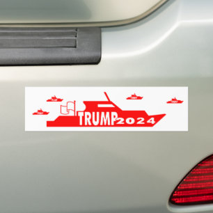 TRUMP 2024 Boat Bildekal