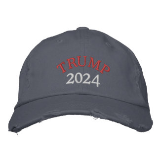 TRUMP 2024 BRODERAD Mössa Keps