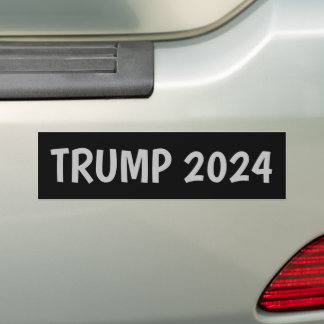 TRUMP 2024 BUMPER STICKERS BILDEKAL