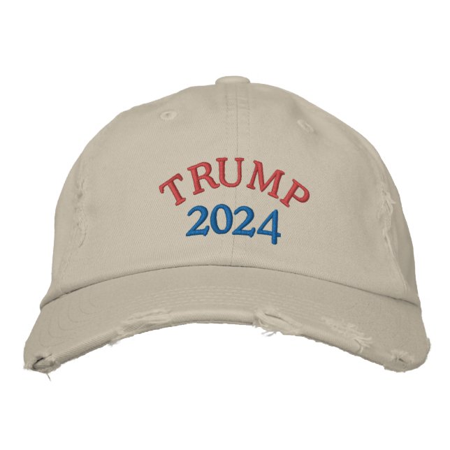 TRUMP 2024 CAP BRODERAD KEPS (Framsida)