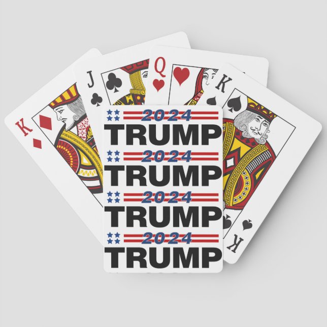 Trump 2024 casinokort (Baksidan)
