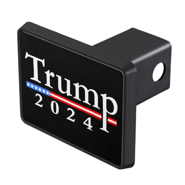 Trump 2024 Classic Black and Red Dragkroksskydd (Topp Höger)