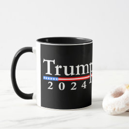 Trump 2024 Classic Black and Red Mugg