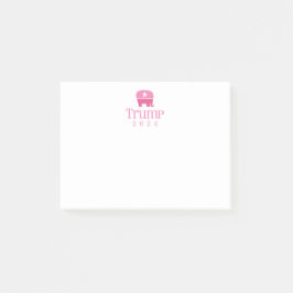 Trump 2024 Cute Rosa Elephant Post-it Block