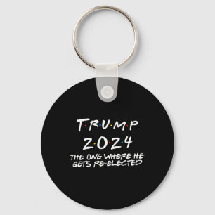 Trump 2024 där han valdes nyckelring
